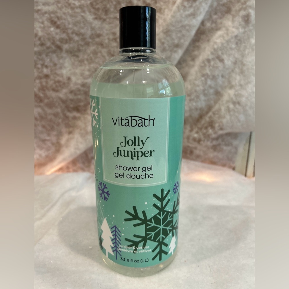 Vitabath Jolly Juniper Shower Gel - 33.8oz/ 1L